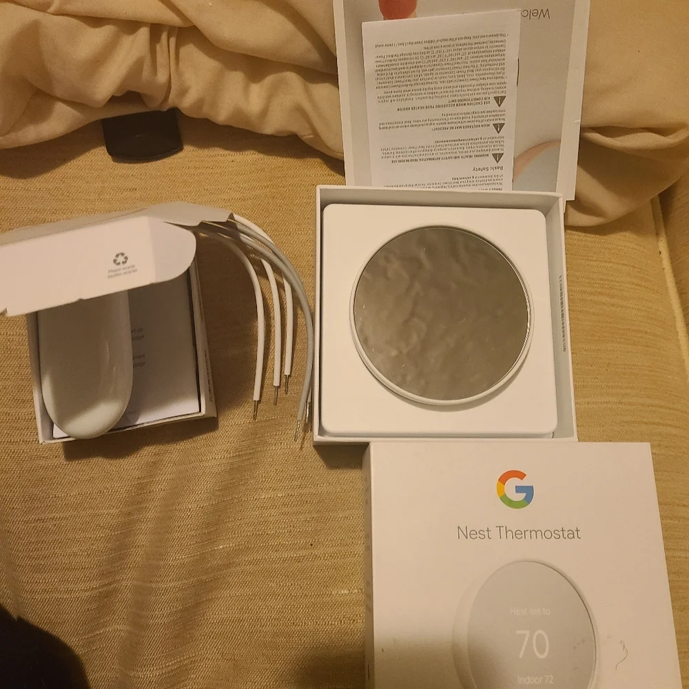 Nest Thermostat with Nest Power Connector